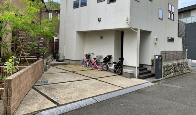 N藤沢市鵠沼橘1-7-9 akippa駐車場
