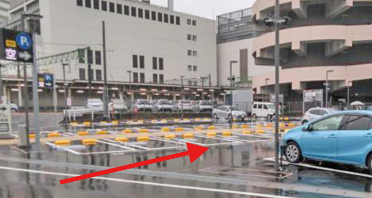 タイムズヨドバシ仙台P4駐車場