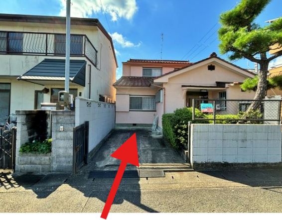 西京区桂南巽町85-1 個人宅◉アキッパ駐車場