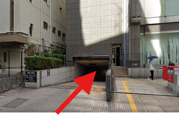 大田区役所 本庁舎地下自動車駐車場