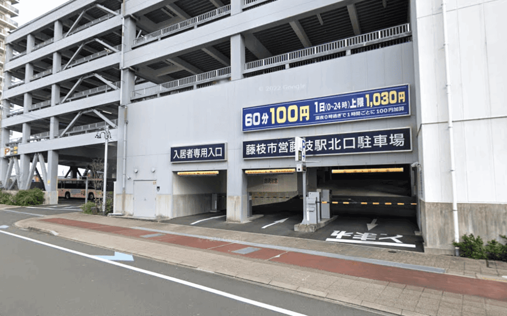 藤枝市営 藤枝駅北口駐車場