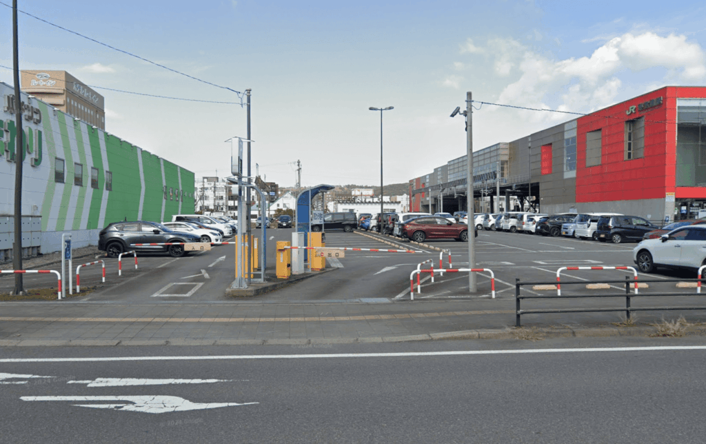 東室蘭駅前パーク&ライド駐車場