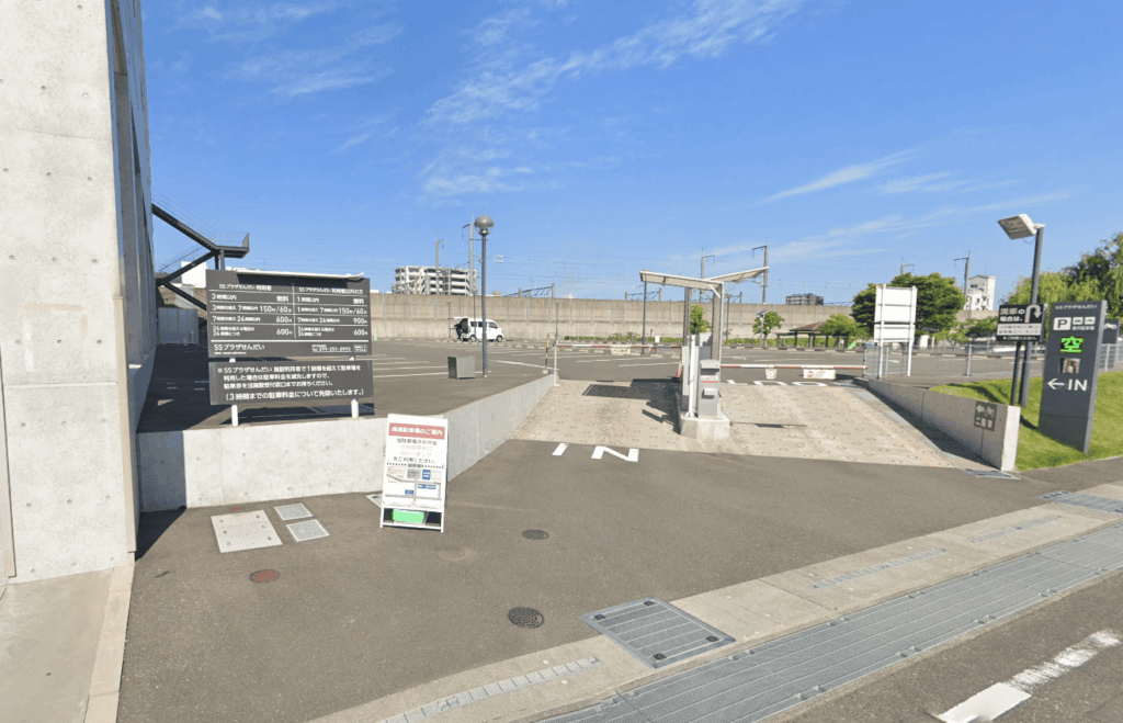 SSプラザ北側駐車場