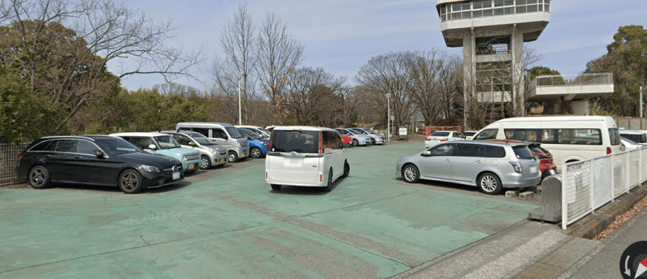 千里中央公園 展望台駐車場