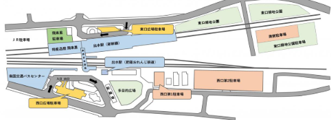 出水駅周辺駐車場