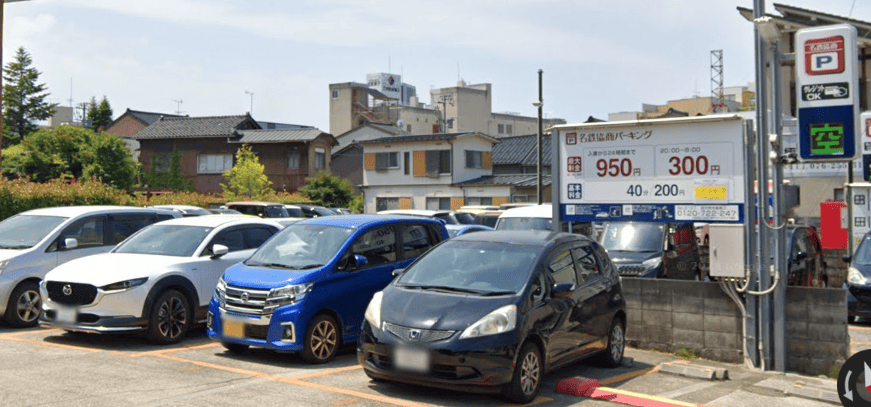 名鉄協商パーキング 金沢柿木畠第3駐車場