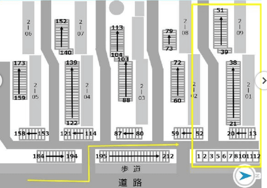 金岡東G団地　2-01・09駐車場