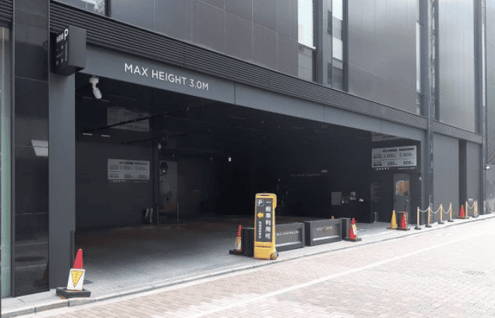 東京銀座朝日ビルディング駐車場