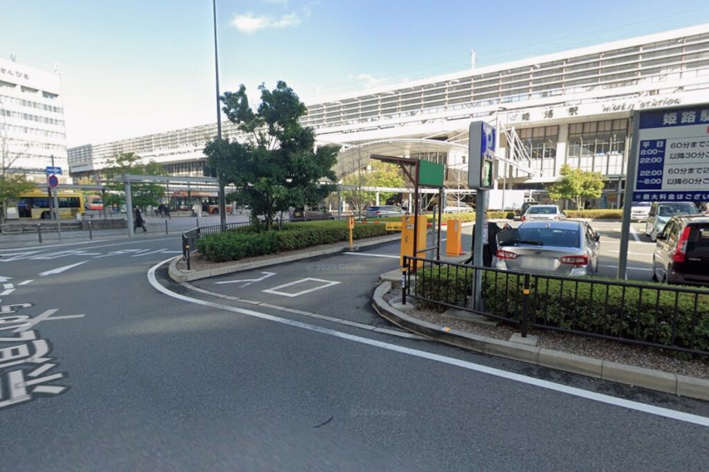 JR姫路駅(南口) 自家用車整理場