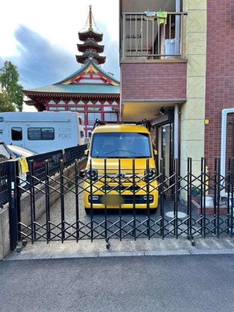 宿河原6丁目akippa駐車場