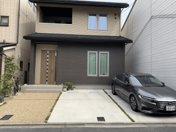 御所西　元土御門町akippa駐車場