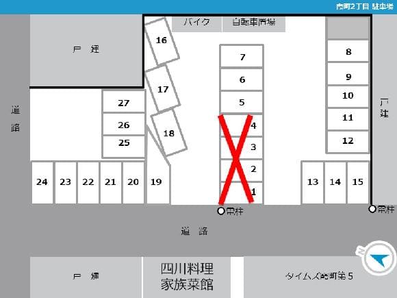 霞町2丁目駐車場_MAP