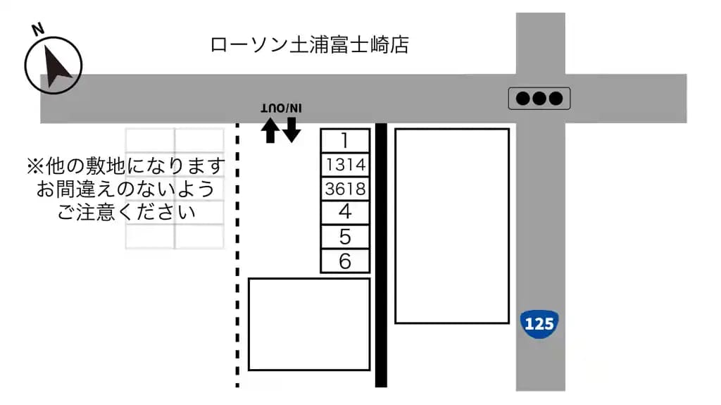 天守ビルパーキング_場内図