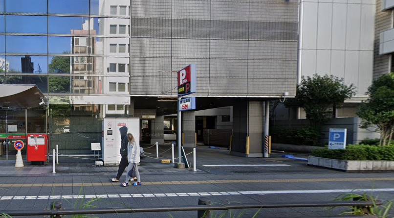 静岡中央郵便局駐車場