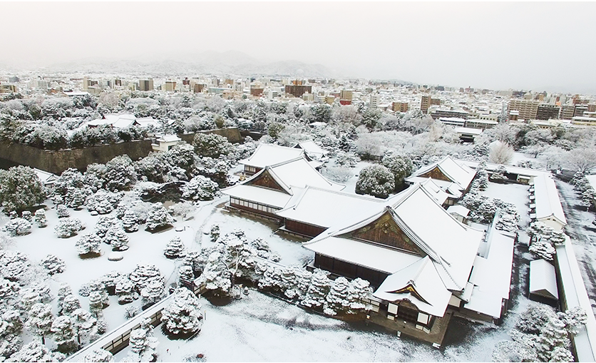 二条城二の丸-冬