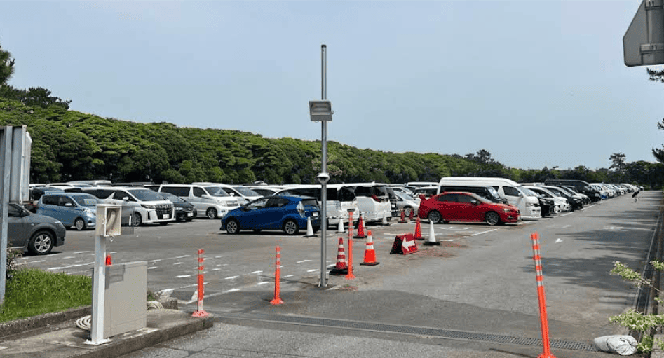 稲毛海浜公園第二駐車場