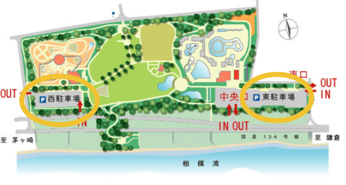 辻堂海浜公園アクセス