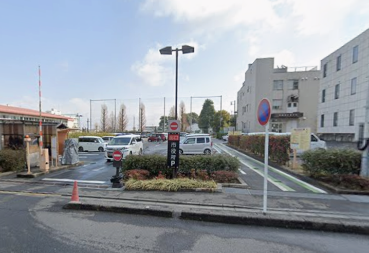 川越市役所北側駐車場